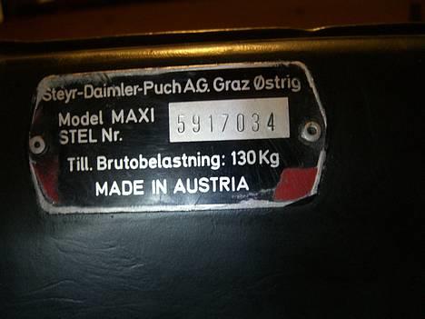 Puch maxi 2 Gear SOLGT! - stelnummer på stel... billede 10