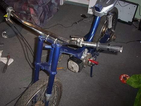 Honda camino - Efter lakering ser sku godt ud men ikke ferdi samlet billede 9