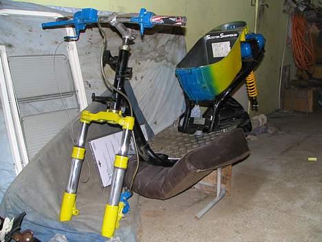 Yamaha bws  raceren - så blev der malet lidt billede 4