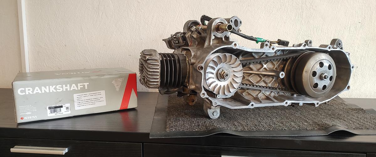 SOLGT Nyrenoveret PGO motor STD 50cc Med MASSER Ny Dele Bl a Athena solgt-nyrenoveret-pgo-motor-std-50cc-med-masser-ny-dele-bl-a-athena