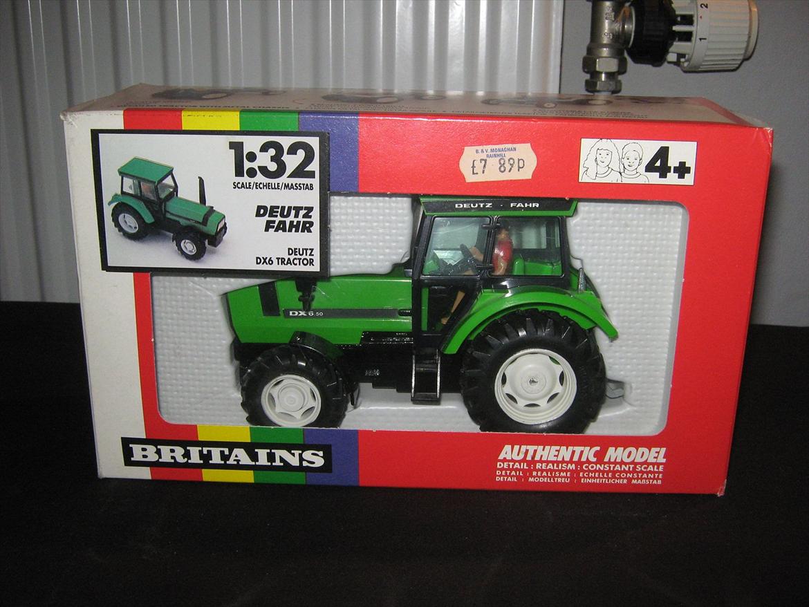 diverse modeltraktorer - britains deutz - fahr dx6.50 (1991-1992) billede 8