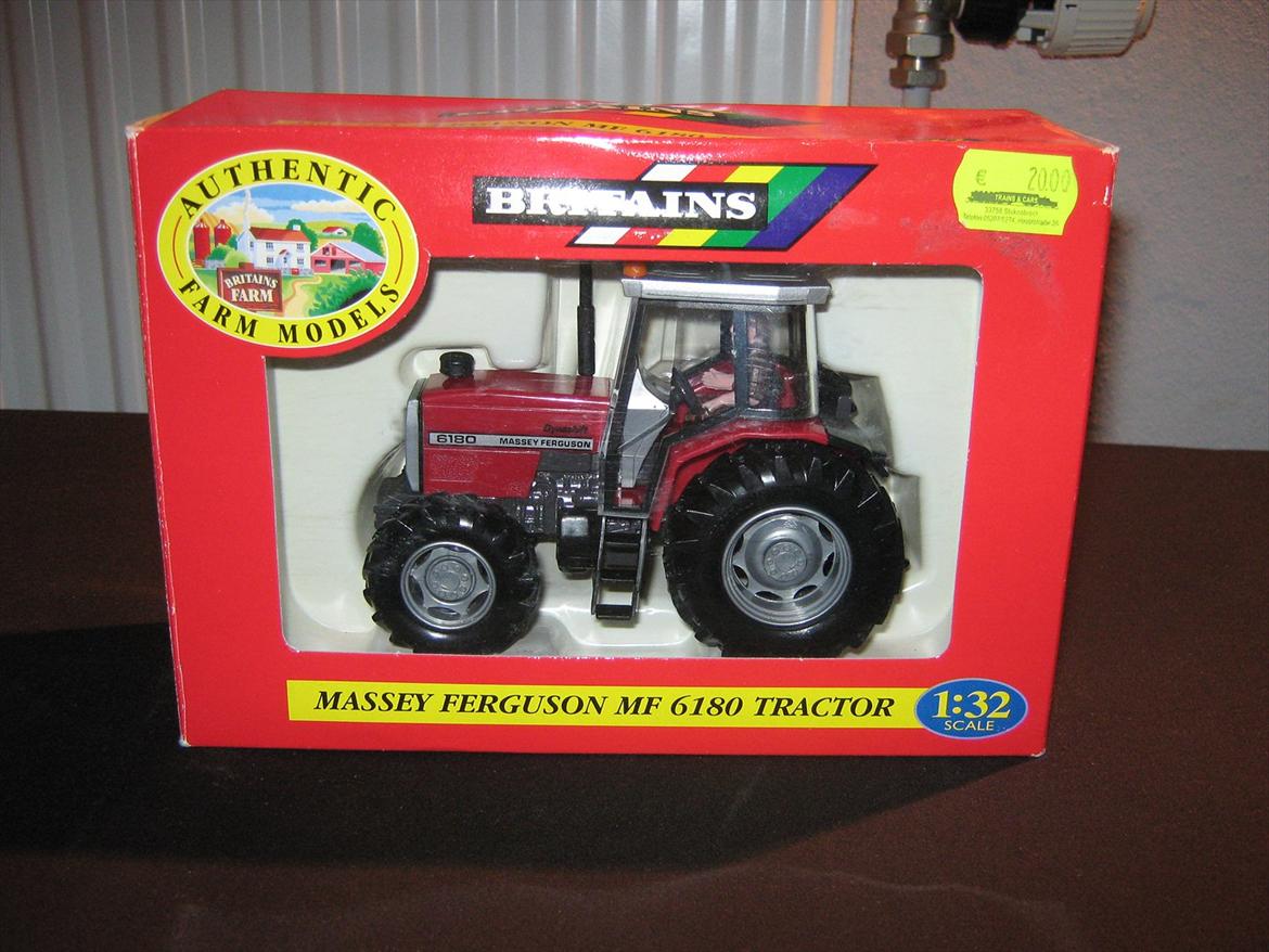 massey ferguson modeltraktorer og redskaber - 4. britains mf 6180 (1998-?) billede 12