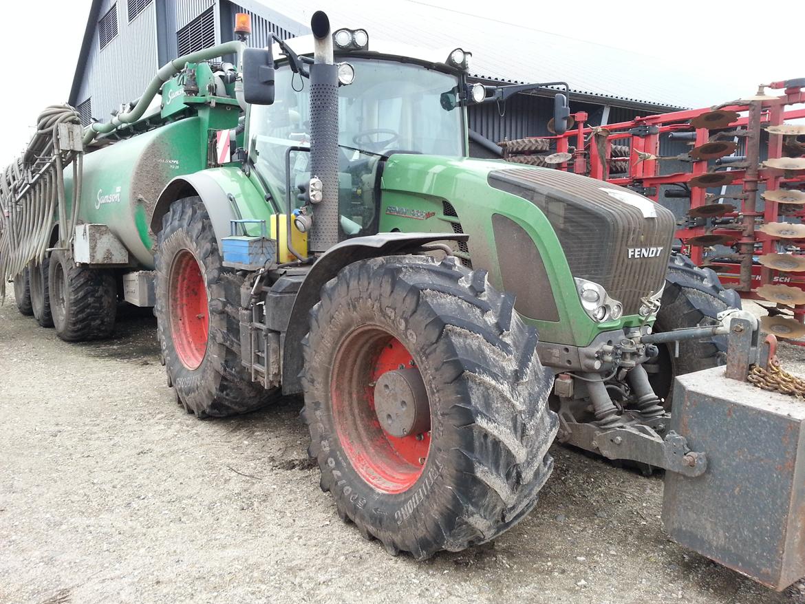 Arbejde/Praktik  - Fendt 936 med Samson PG25. 
PG'eren er byttet med en ny PG25  billede 18