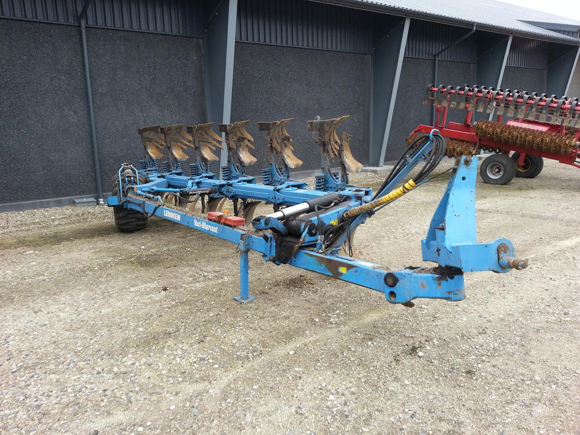 Arbejde/Praktik  - 6 furet Lemken plov  billede 21