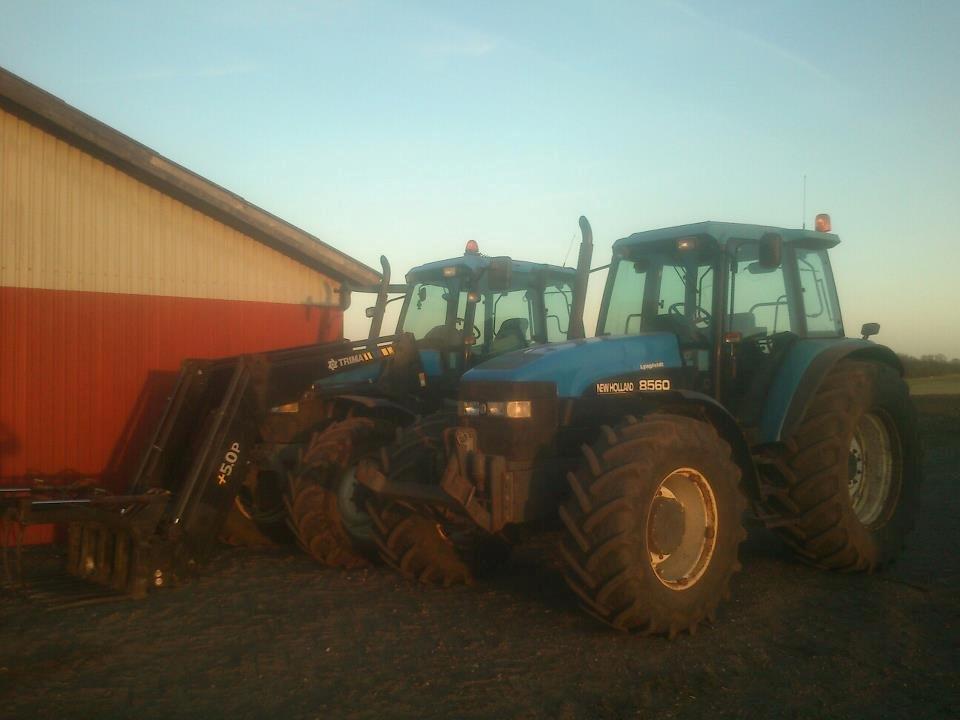 New Holland 8560- Låne Traktor.  - Ved TM'eren ;) billede 19
