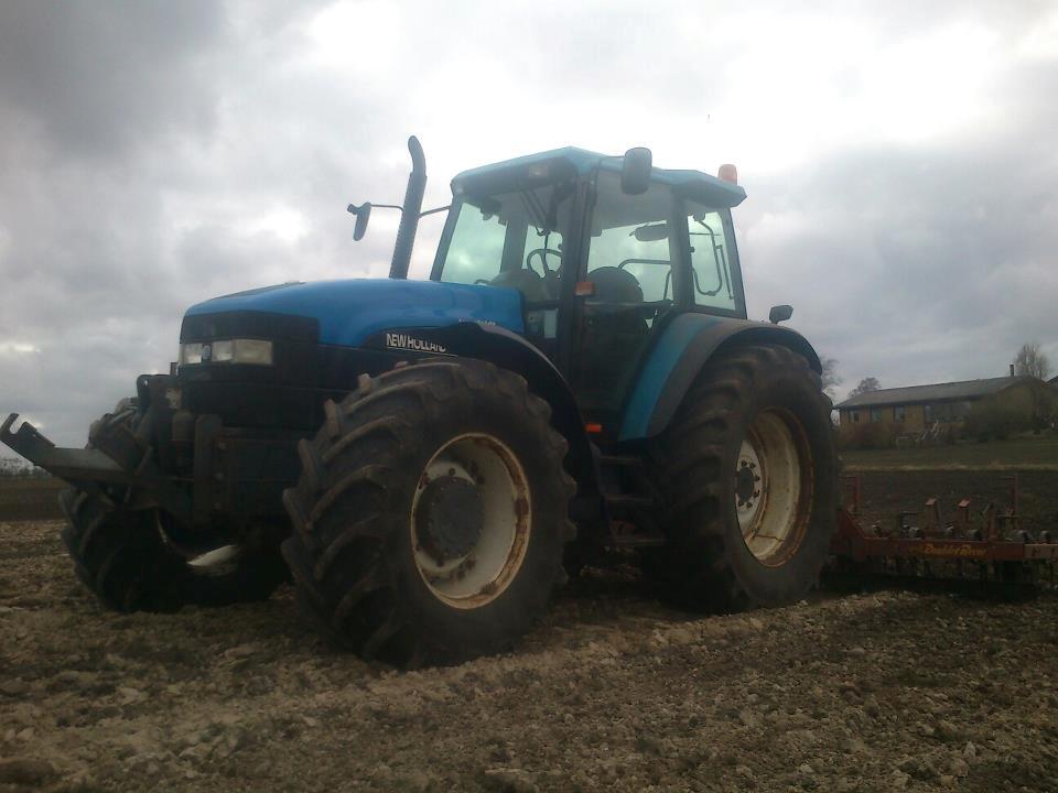 New Holland 8560- Låne Traktor.  - Såbedsharver  billede 24