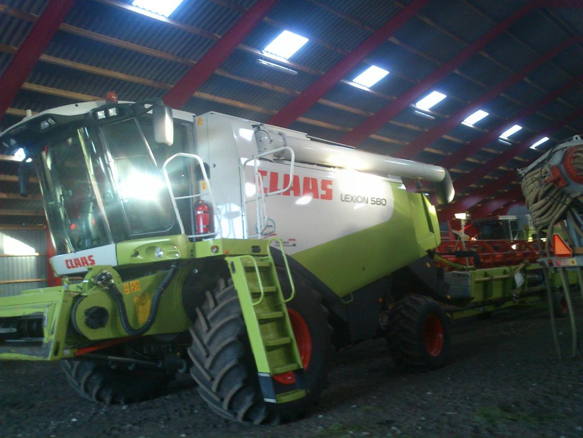 Egebjerg Maskinstation - Claas Lexion 580, 30 fods skærebord :) billede 4