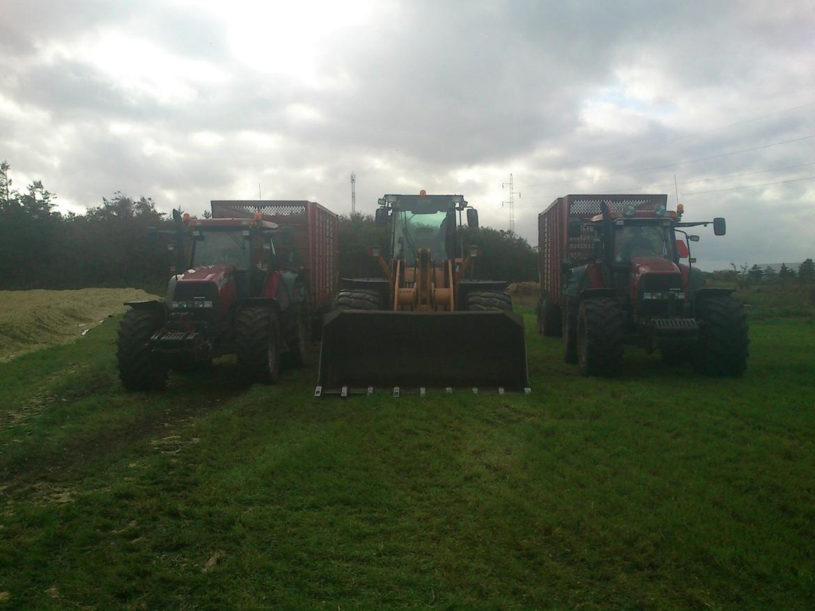 Egebjerg Maskinstation - Case mxm 190 med Tim frakørsels vogn. Case 621D.Case mxm 190 med Tim frakørsels vogn :) billede 5