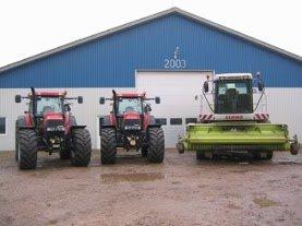 Egebjerg Maskinstation - Dengang, 2 nye Case mxm 190 og så en ikke helt ny Claas jaguar 850 :) billede 9