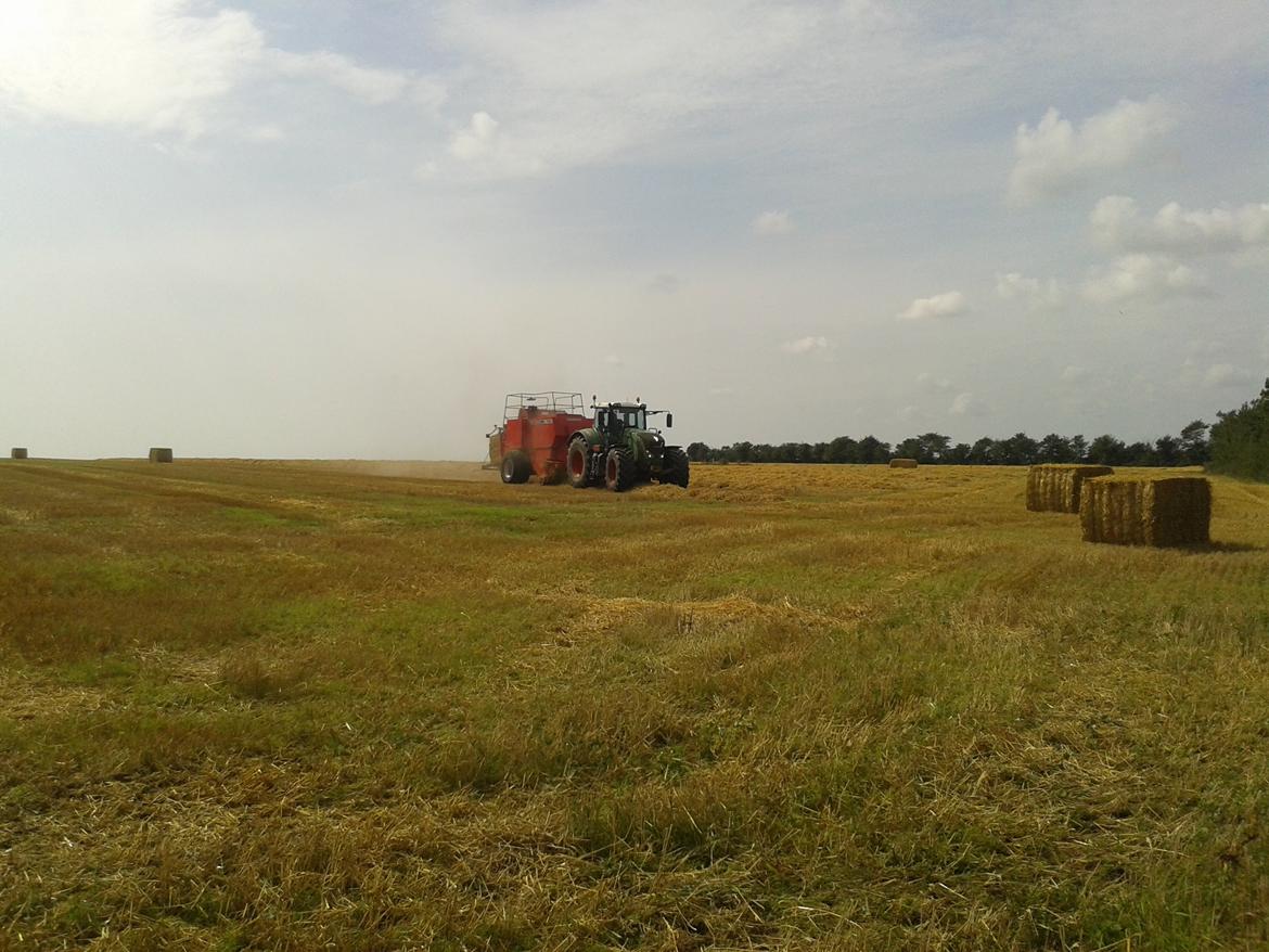 Vestergård - Rostgård Maskinstation med deres Fendt 939 SCR Vario + MF 190 bigballepresser. billede 255