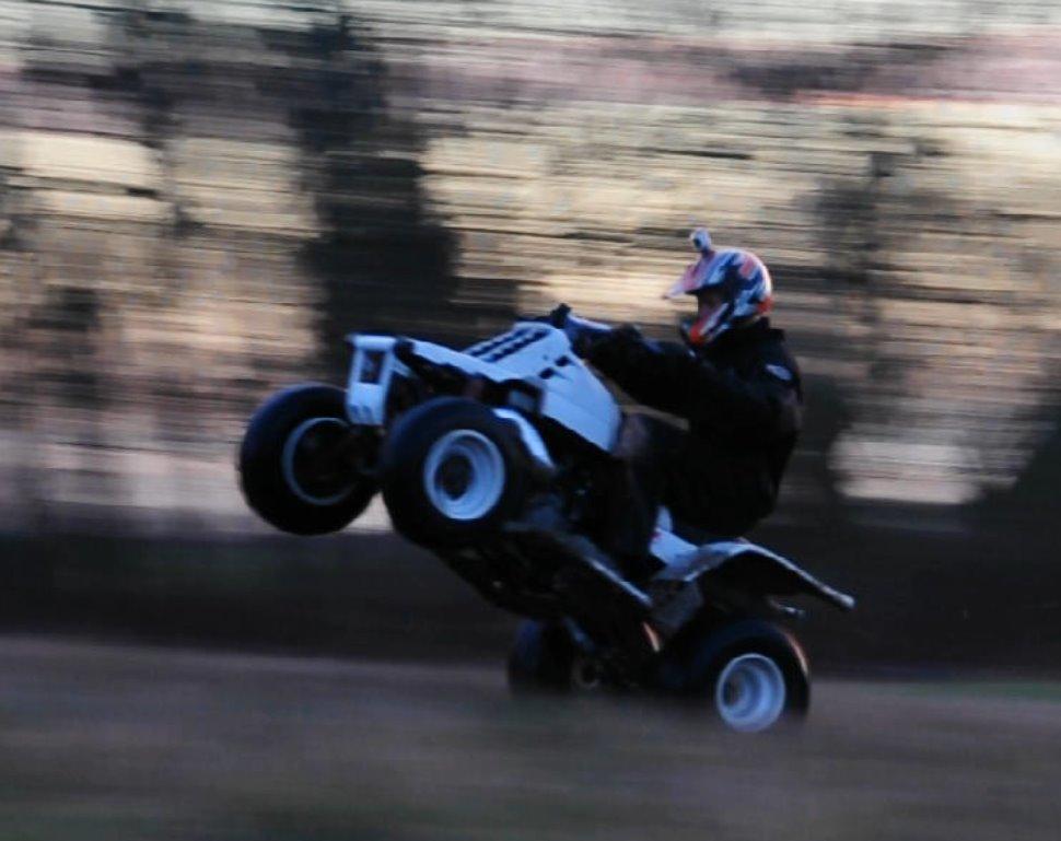 Mine maskiner. Simplicity Havetraktor, Yamaha Quad / Atv. - Den nye baby får klø! billede 40