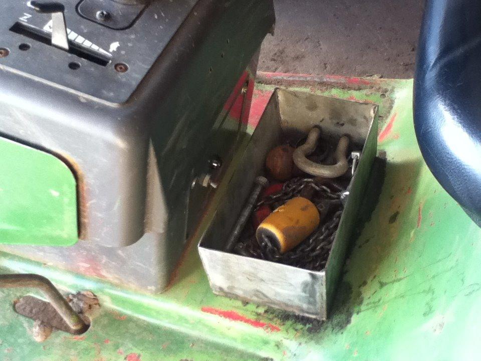 Havetraktor - så kom der værktøjskasse på Murray'en billede 6