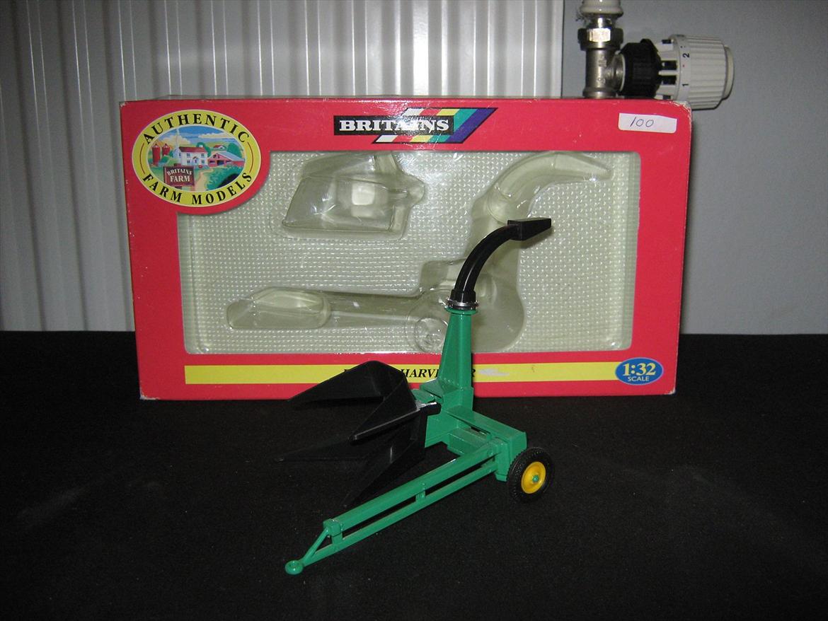 modeltraktor redskaber - britains forage harverster billede 22