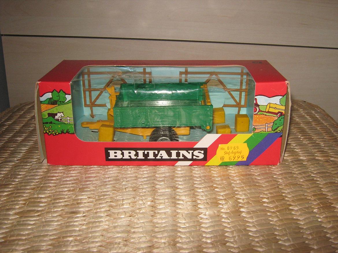 modeltraktor redskaber - britains tipping trailer (1979-?) billede 31