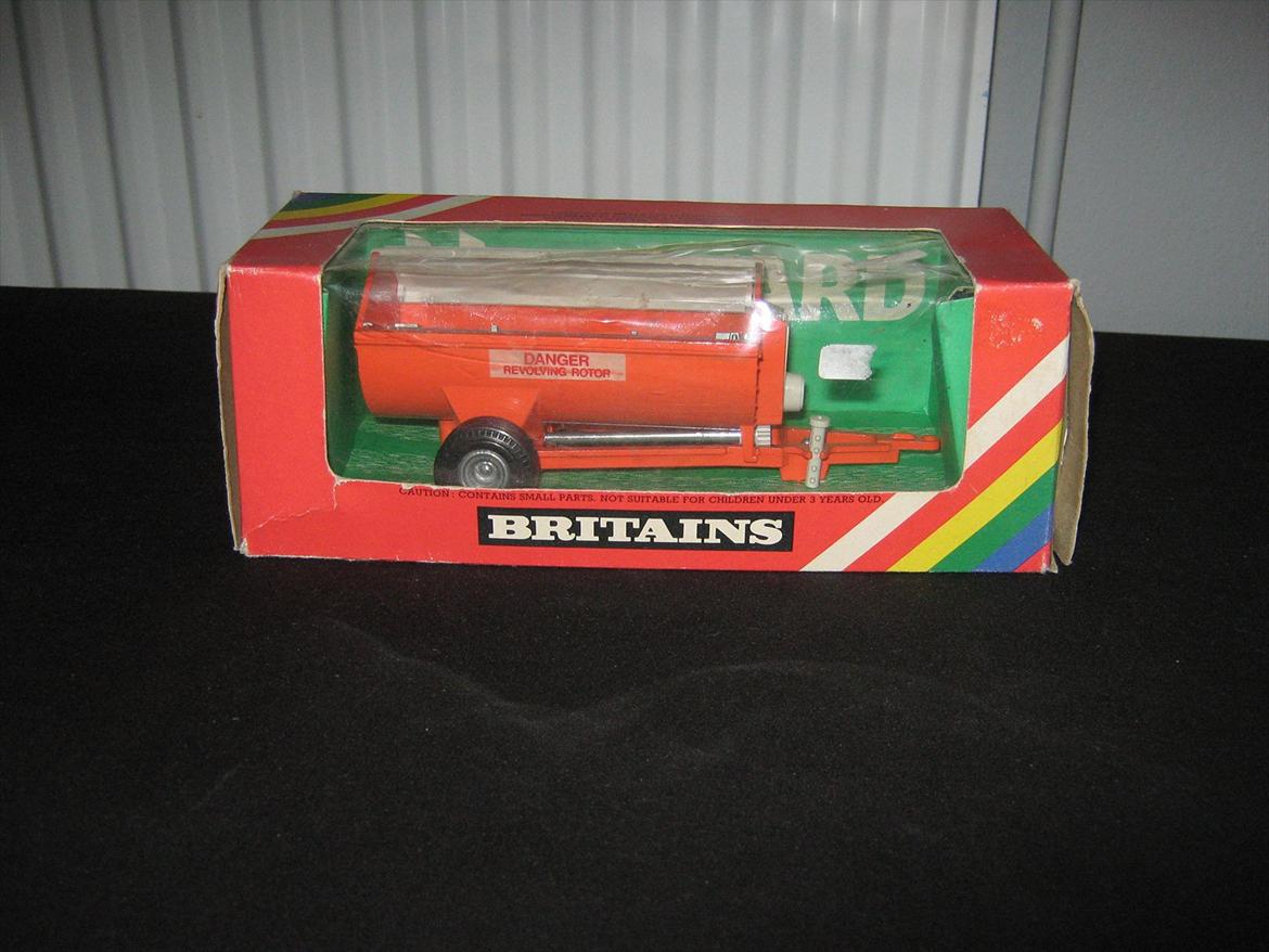 modeltraktor redskaber - britains howard rotary (1980-?) billede 32