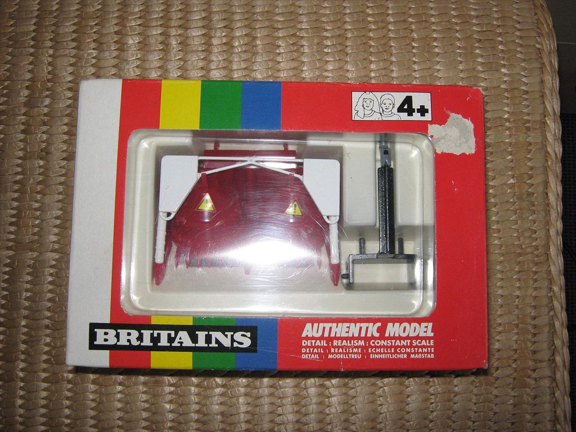 modeltraktor redskaber - britains kemper champion 3000 billede 33