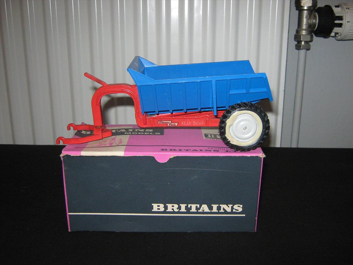 modeltraktor redskaber - britains rear dumper billede 35