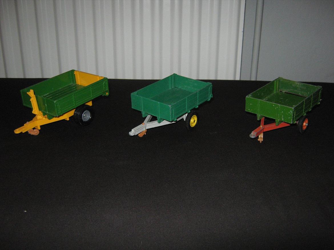 modeltraktor redskaber - britains tipping trailers billede 68