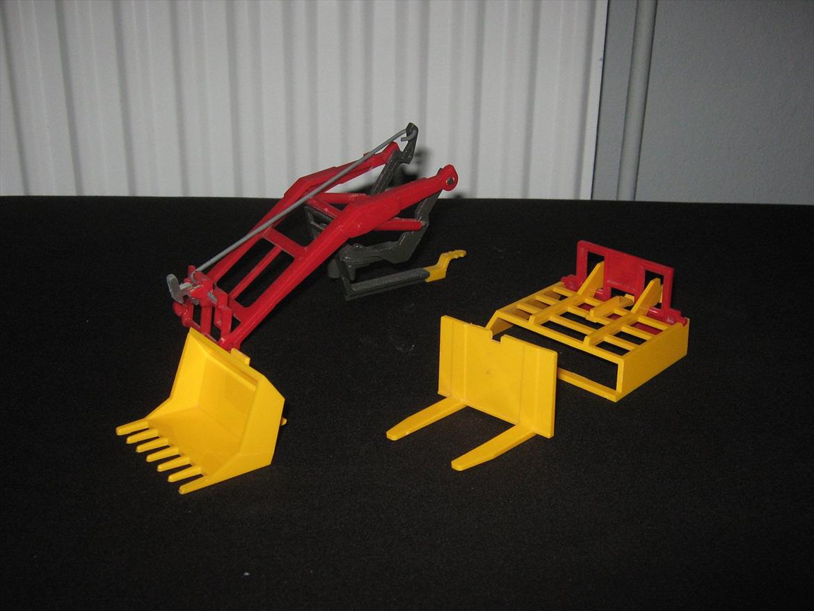 modeltraktor redskaber - britains front loader system (1979-?) billede 83