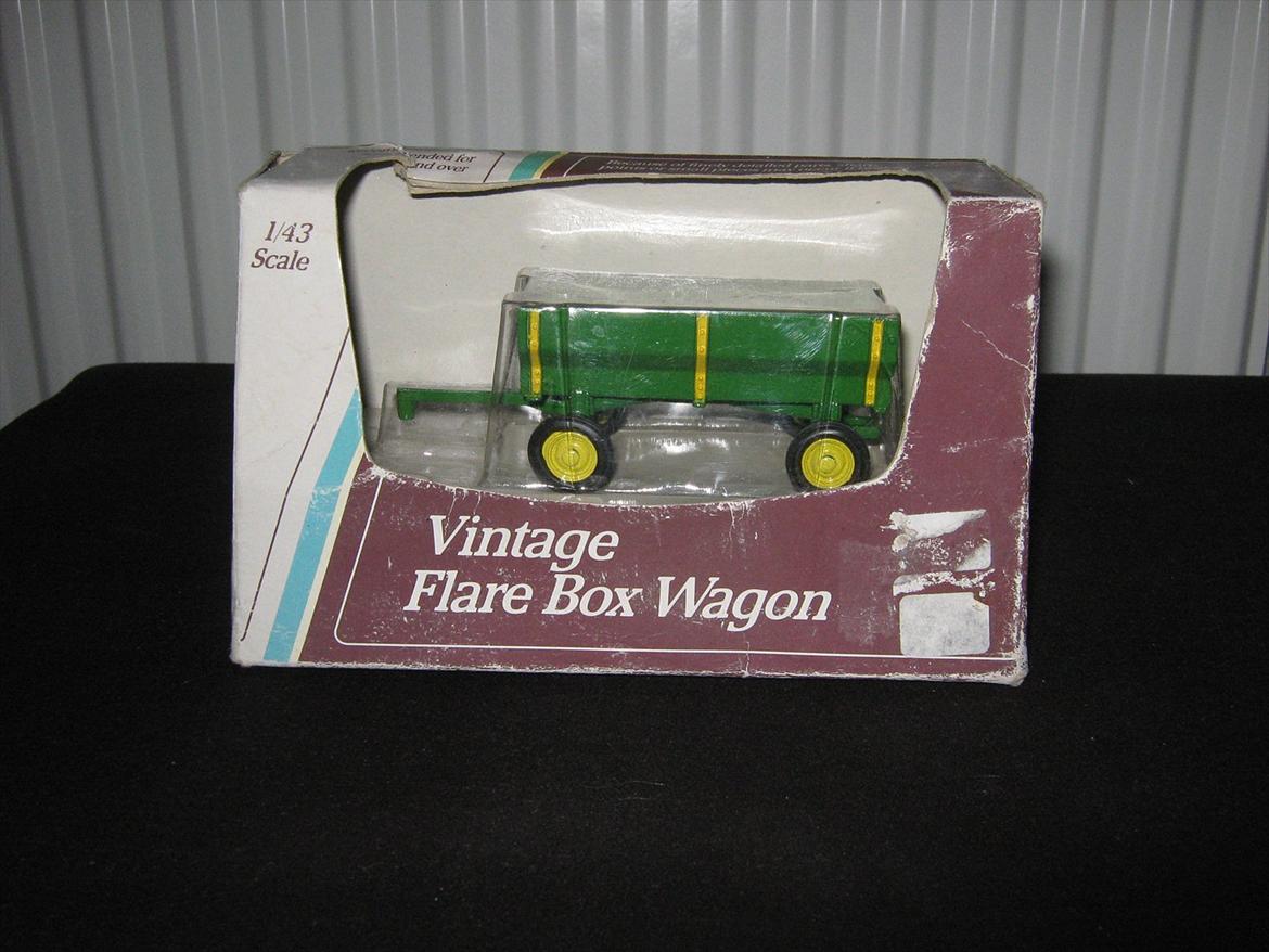 modeltraktor redskaber - vintage flare boy wagon billede 96