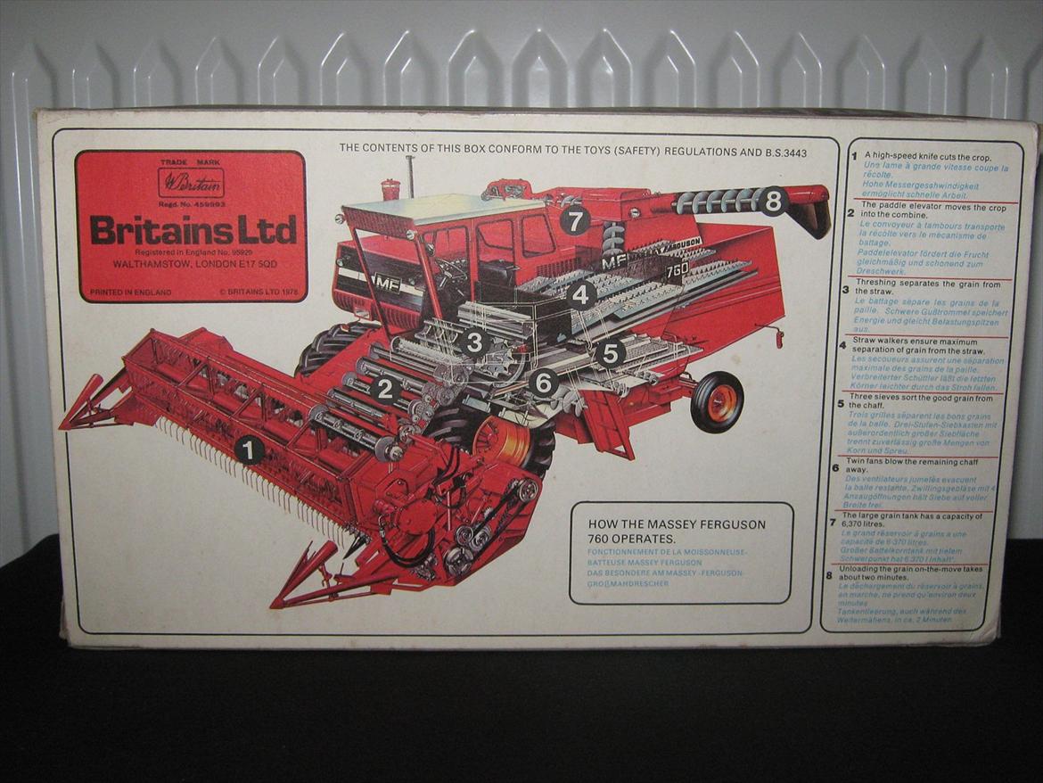 massey ferguson modeltraktorer og redskaber - 30. billede 4