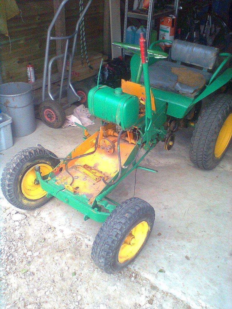 Havetraktor - Allis Chalmers´en da jeg begyndte på den. billede 19