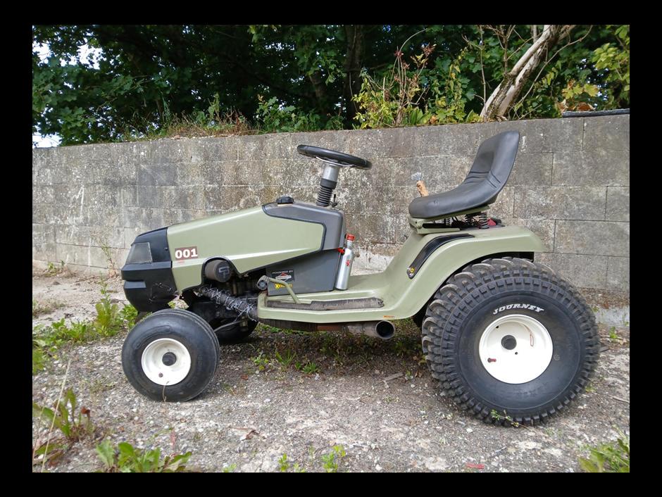 Havetraktor trækker