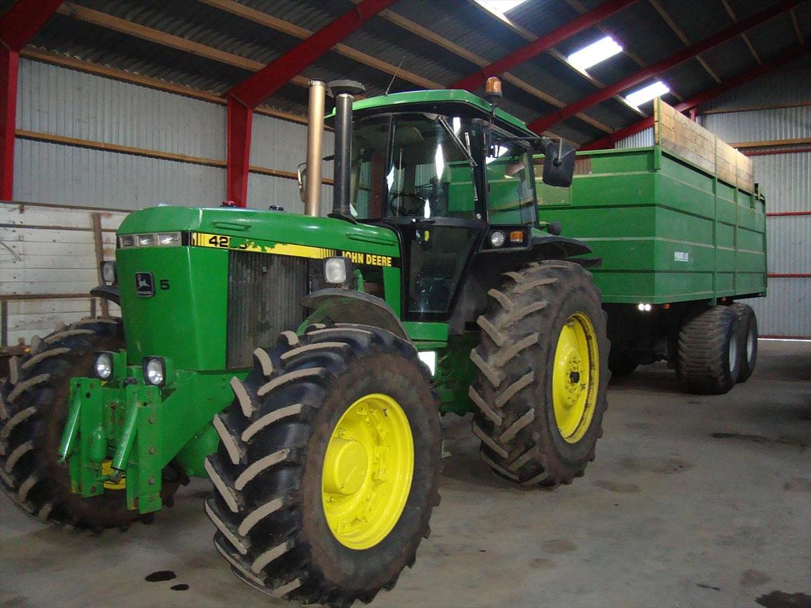 John Deere traktorer - Klar til majs. 2008 billede 2