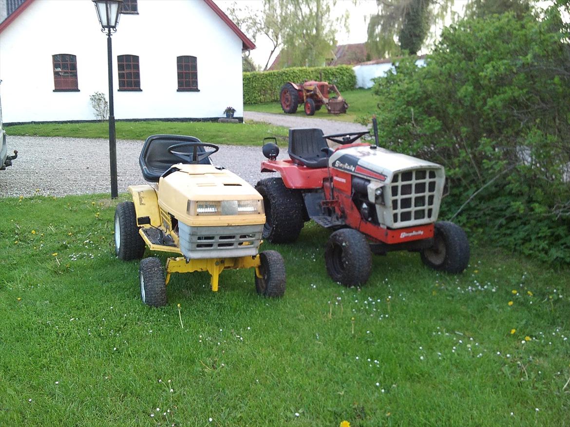 Mine maskiner. Simplicity Havetraktor, Yamaha Quad / Atv. - Det var en sjov dag, vi kørte fast et par gange ;-) billede 9