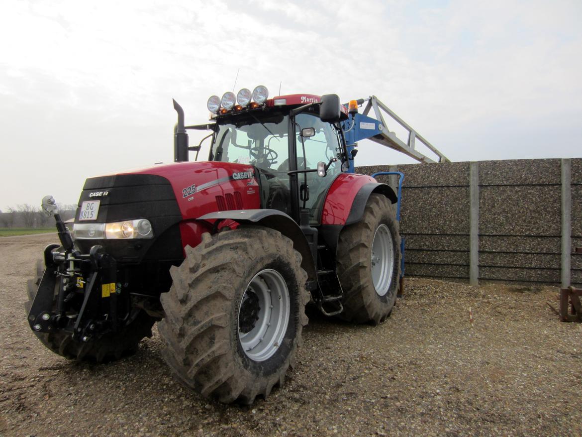 Martin Børsting Maskinstation  - Case IH Puma 225 CVX med Ørum GMD 8500 gyllerører billede 35