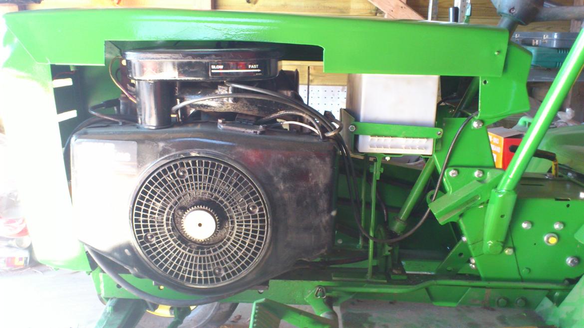 Havetraktor - Den bette motor jeg har fået lagt i min Wheel Horse. billede 9