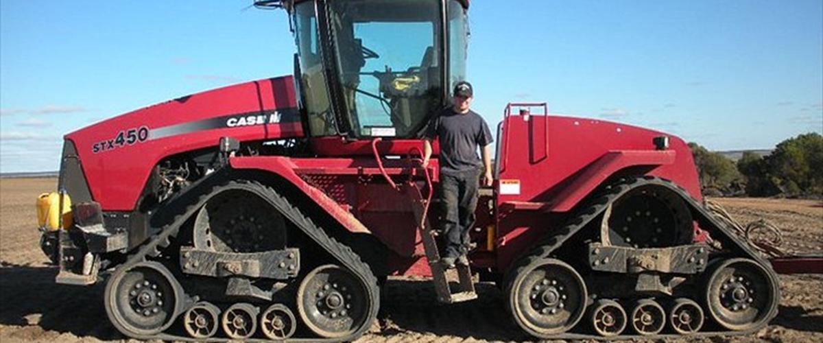 Case IH STX 450 Quadtrac 2006 kørte og såede i maj og juni...