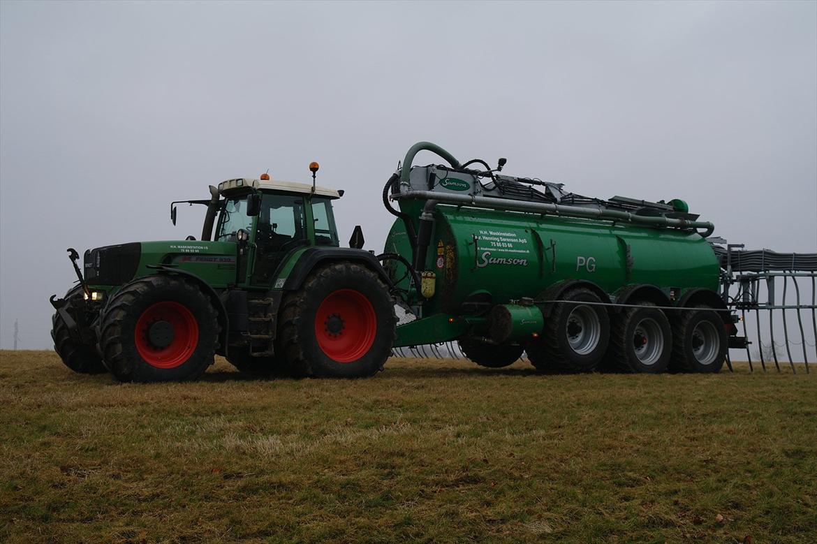 Fendt 930 vario TMS - jomfru tur med ny gyllevogn billede 4
