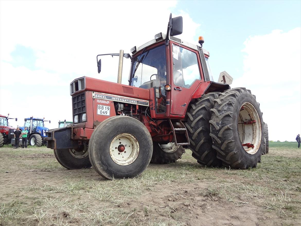 International Harvester 844xl - Min lillebror venter spændt på hans første træk. Nogensinde.. billede 6