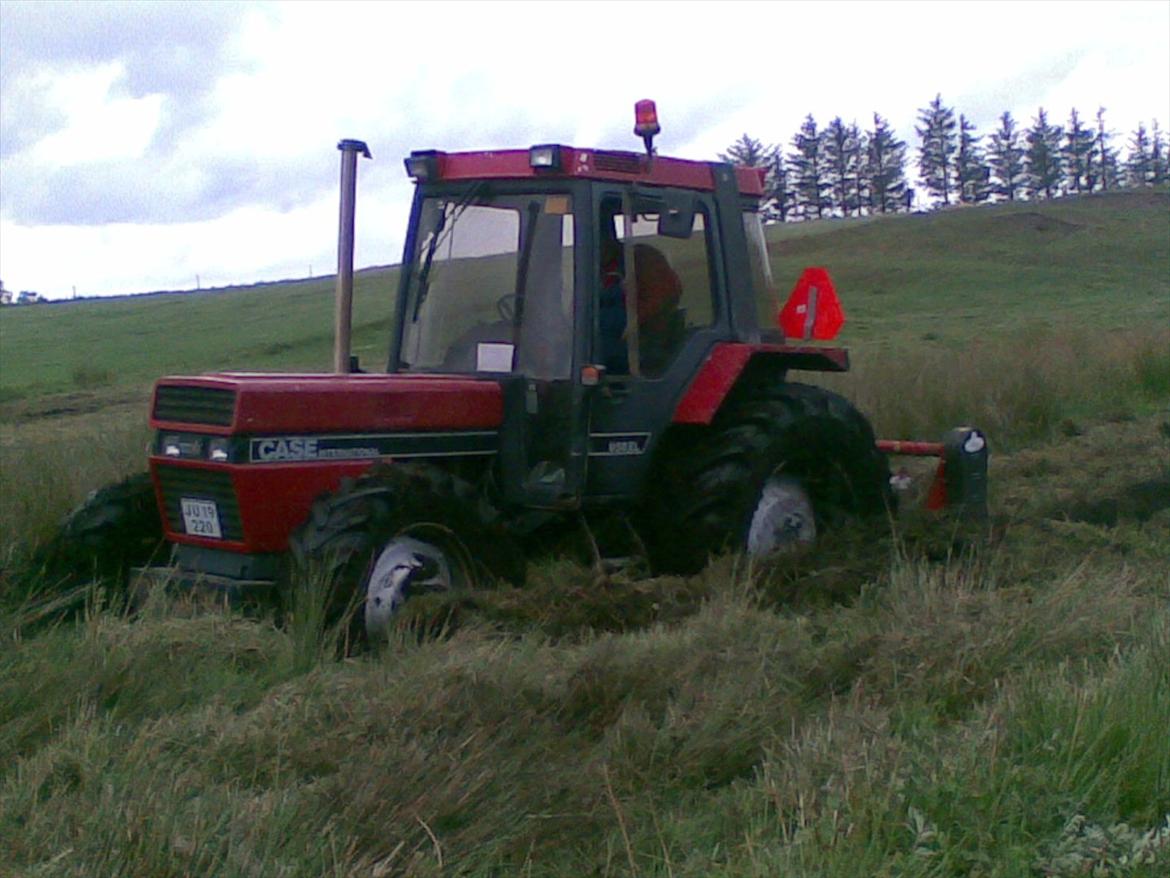 Case IH 956 XL - Så ville den ikke mere! (Det er far der er chauffør) billede 12