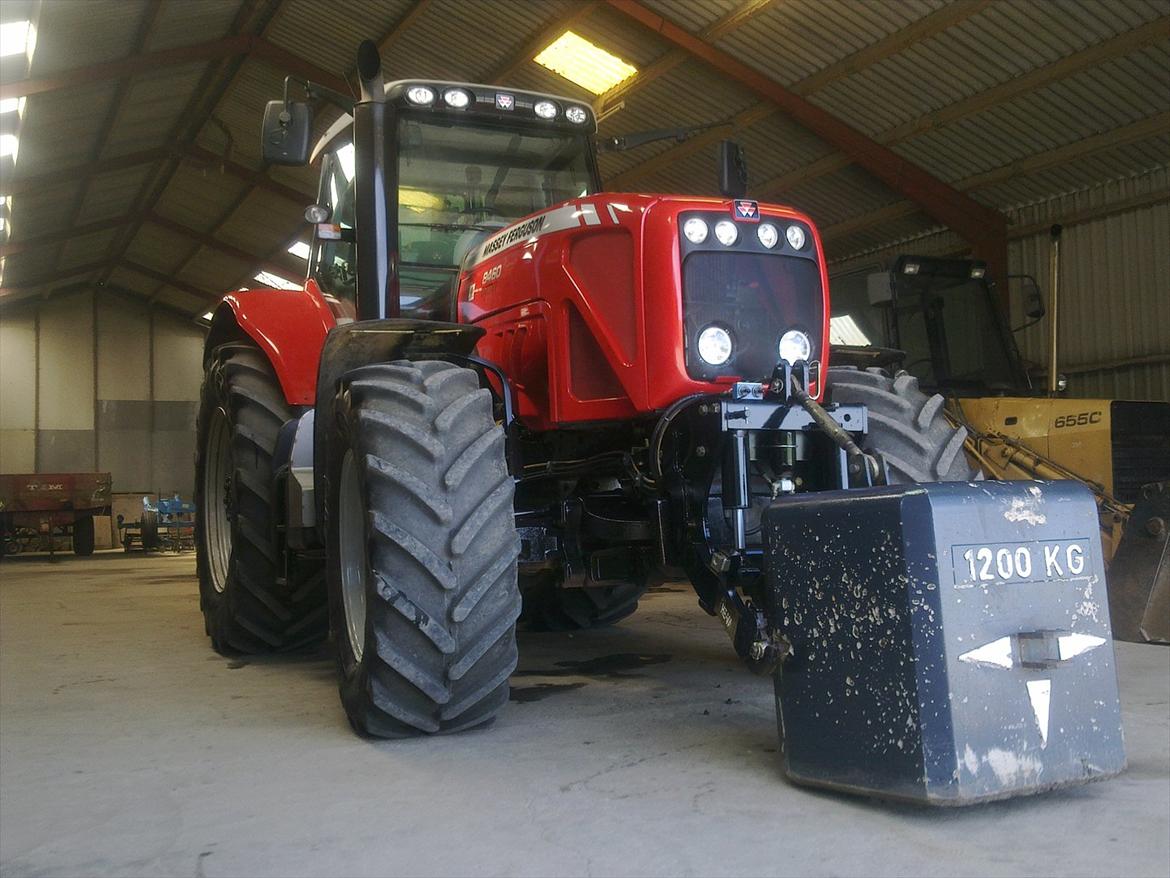 Massey Ferguson 8460 - dagen hvor vi skulle til traktor træk billede 11