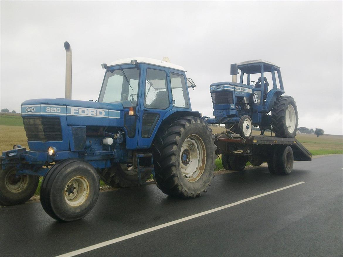 Ford 8210 - jeps det min 8200 som står oppe på vognen billede 10