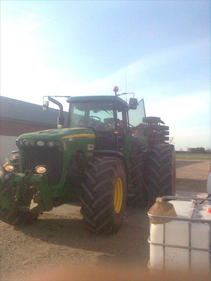 John Deere 8220 - sådan så det ud i foråret.. dog kørte jeg kun med det en enkelt dag billede 1