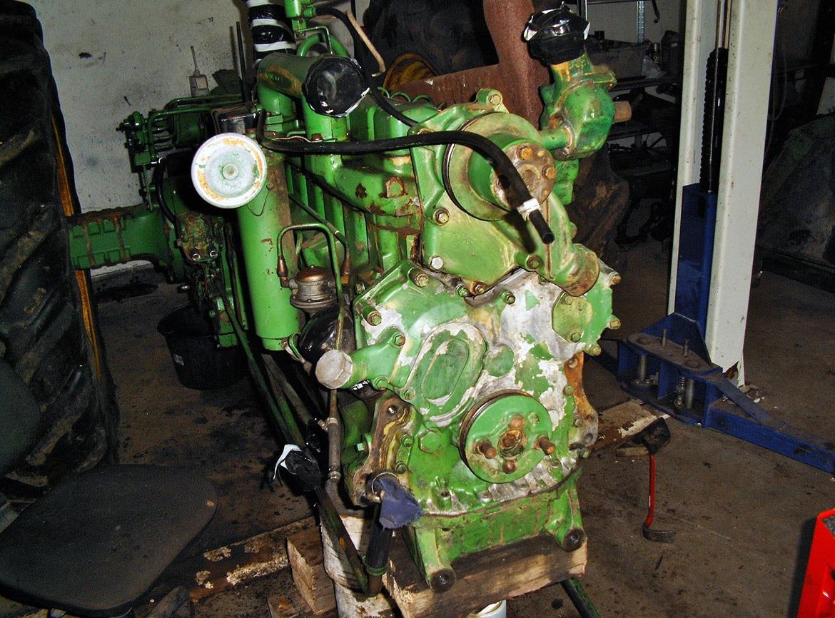 John Deere 3130 hydraulisk  4*4 billede 4