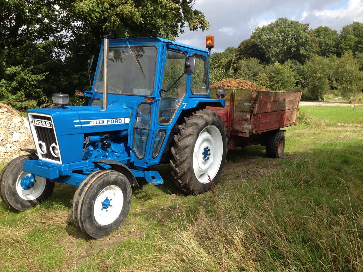 Ford 4600 (SOLGT) - Så skulle der tømmes mug vogn billede 18