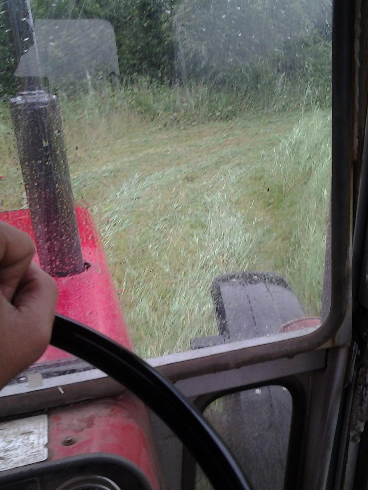 Massey Ferguson 575 - Sommer 2014. Skårlægning, Længe leve 4-hjulstræk ;) billede 20