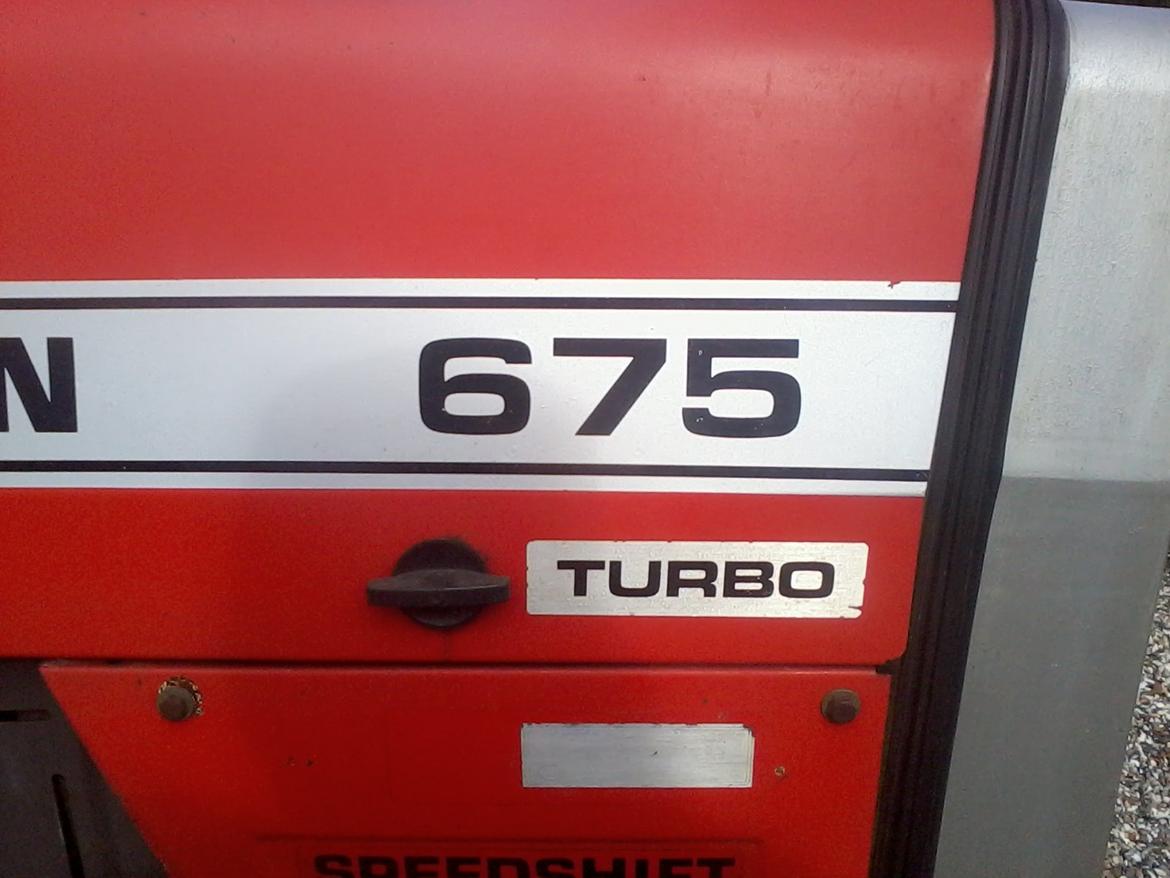 Massey Ferguson 675 turbo billede 2