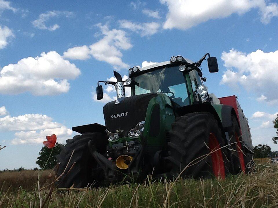 Fendt 933 - da vi væntede på vognen blev fuld billede 17