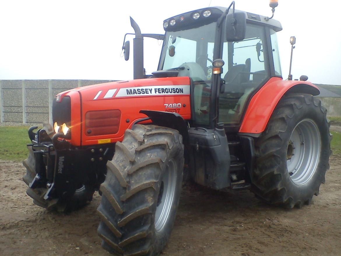 Massey Ferguson 7480 - Nye dæk og krop samt fælge malet billede 7