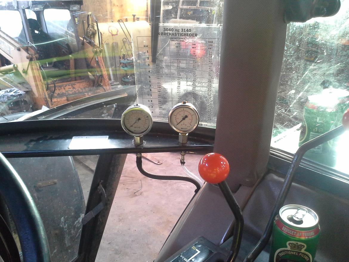 John Deere 3140 - olie tryk og turbo tryk :)  billede 5