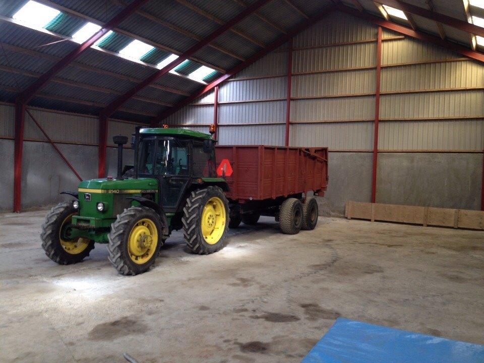 John Deere 2140 - God stor vogn til den (y)  billede 7