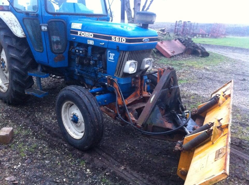 Ford 5610 II - Så er den klar til snen. billede 41