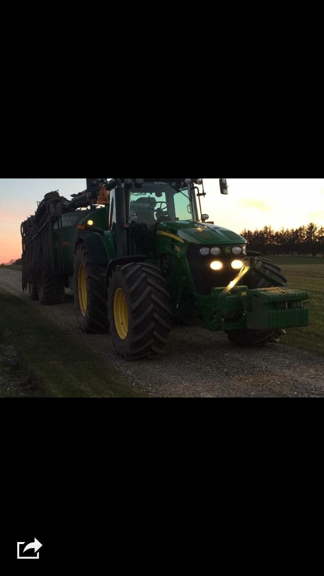 John Deere 7830 billede 1