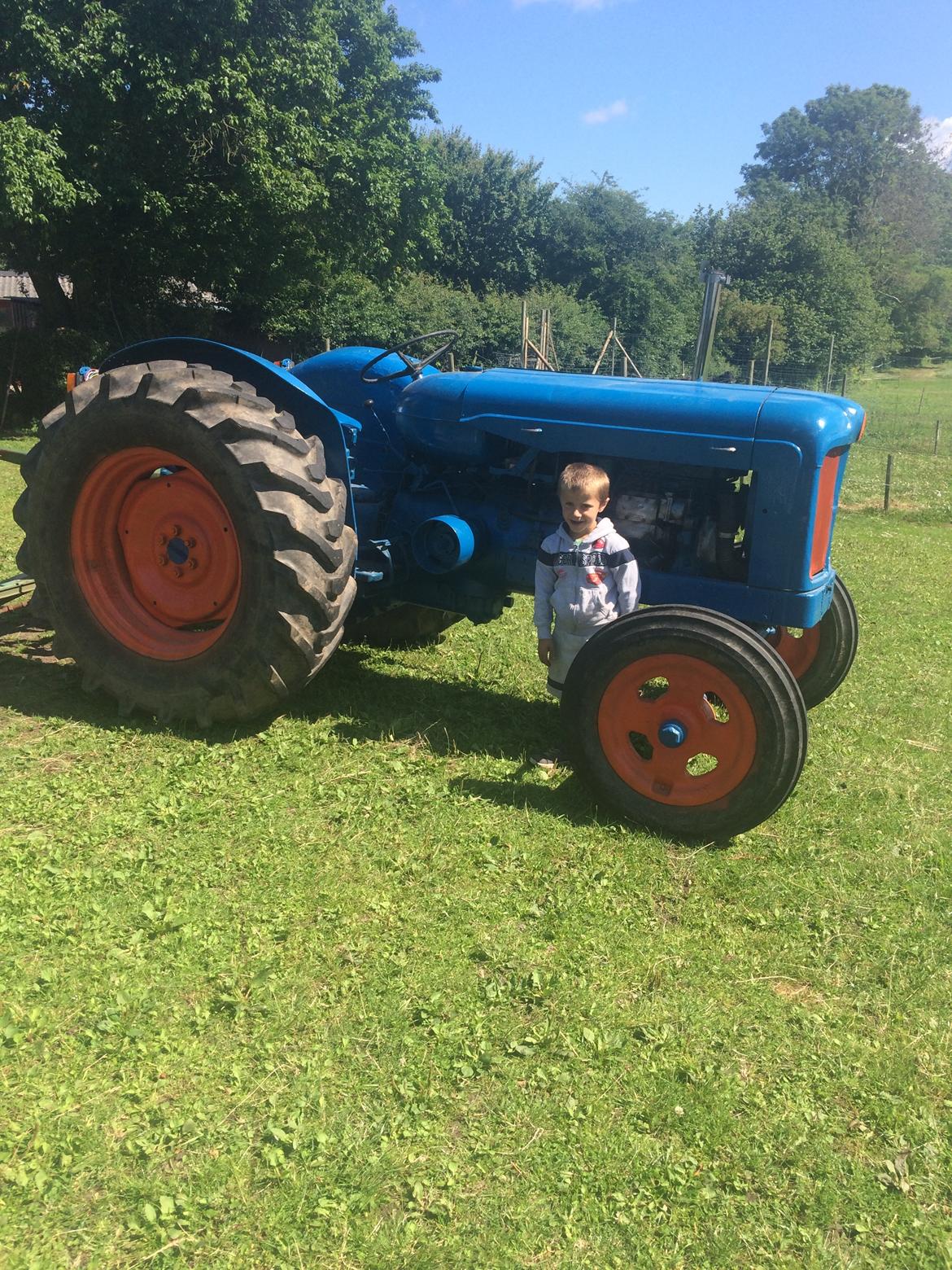 Fordson Fordson major diesel  E1ADDN - ja den lille mand skal også med på billedet billede 16