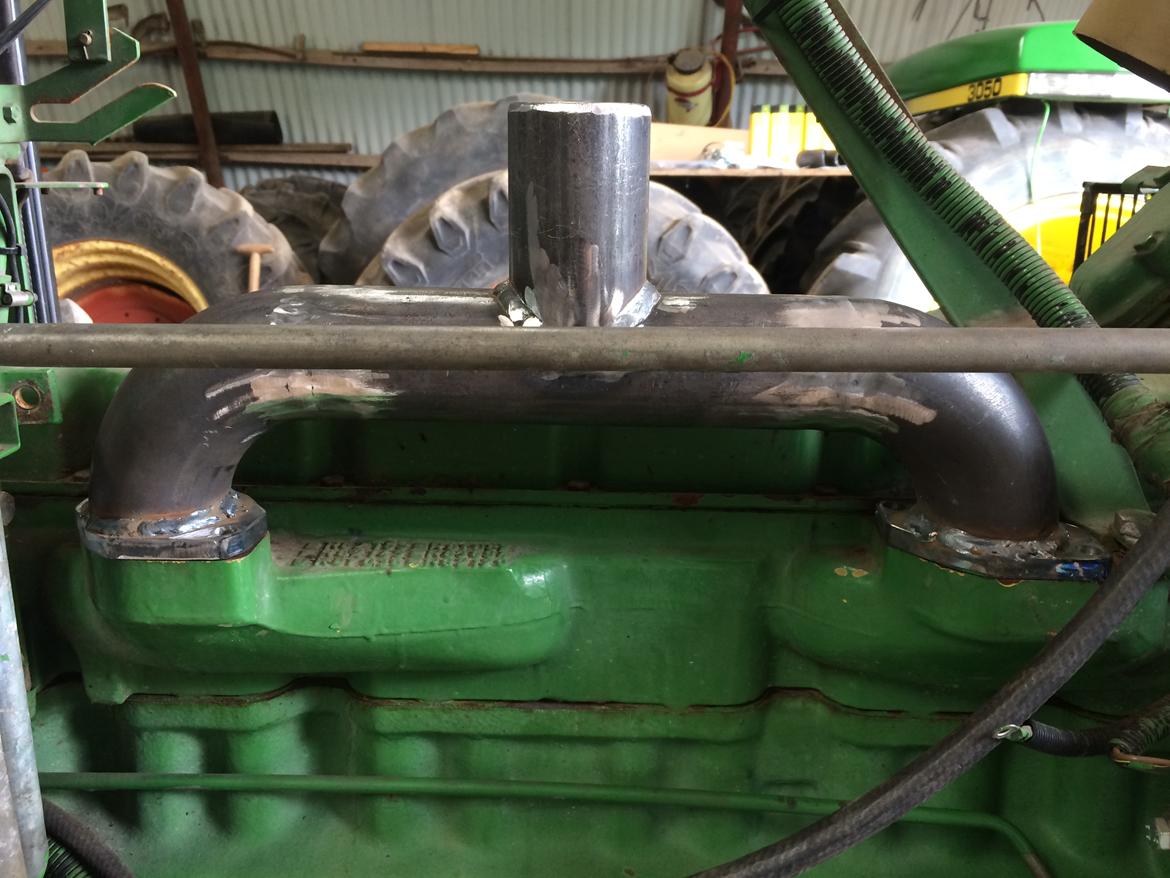 John Deere 3050 2 WD - Specieltlavet indsugningsmanifold. billede 28